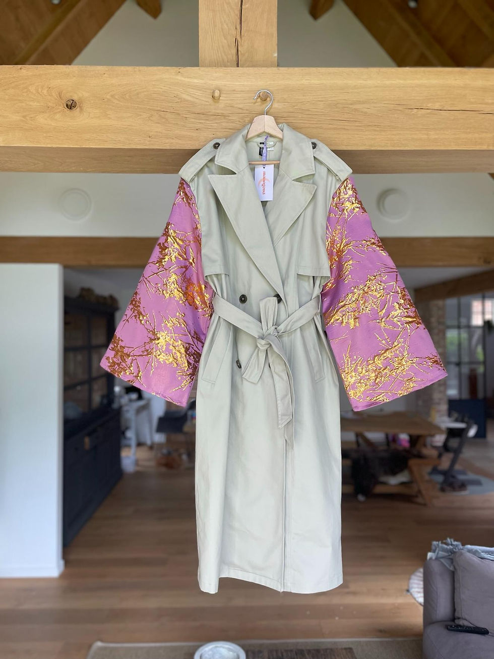 Thumbnail: Custom kimono trenchcoat