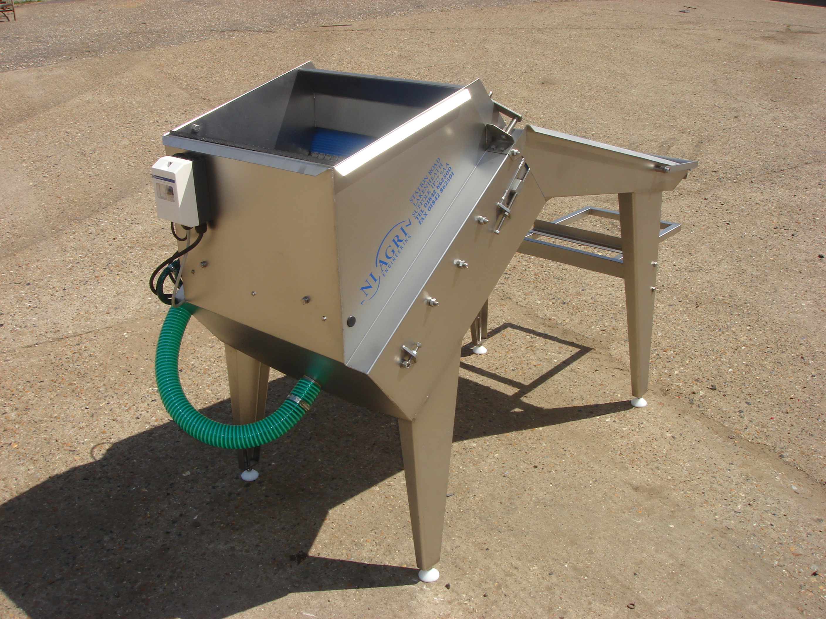 Potato Sample Washer 25kg Root Vegetable Washer Niagri