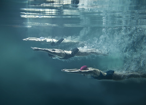 Divers Underwater