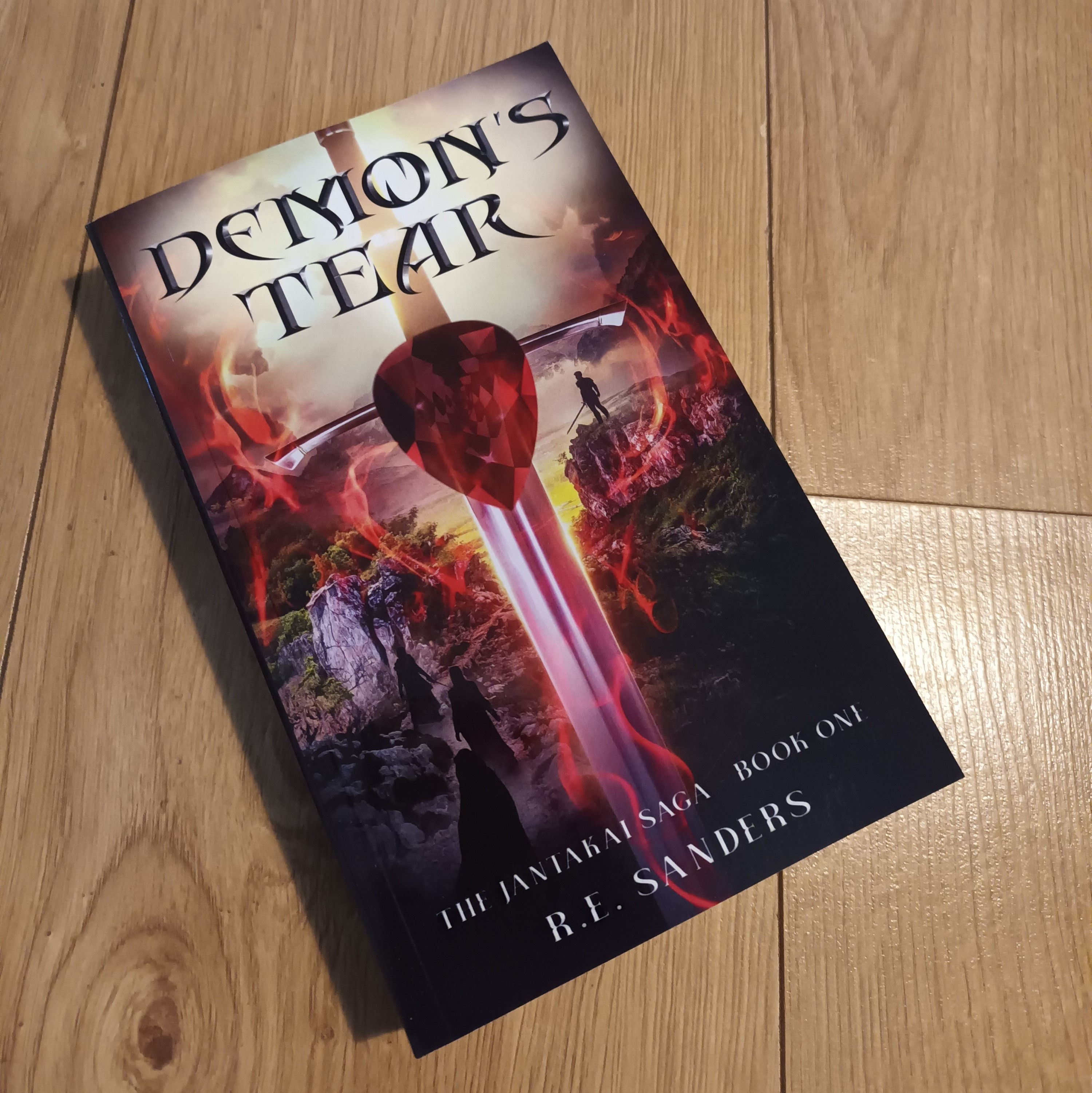 Demon's Tear Paperback - Author Signed