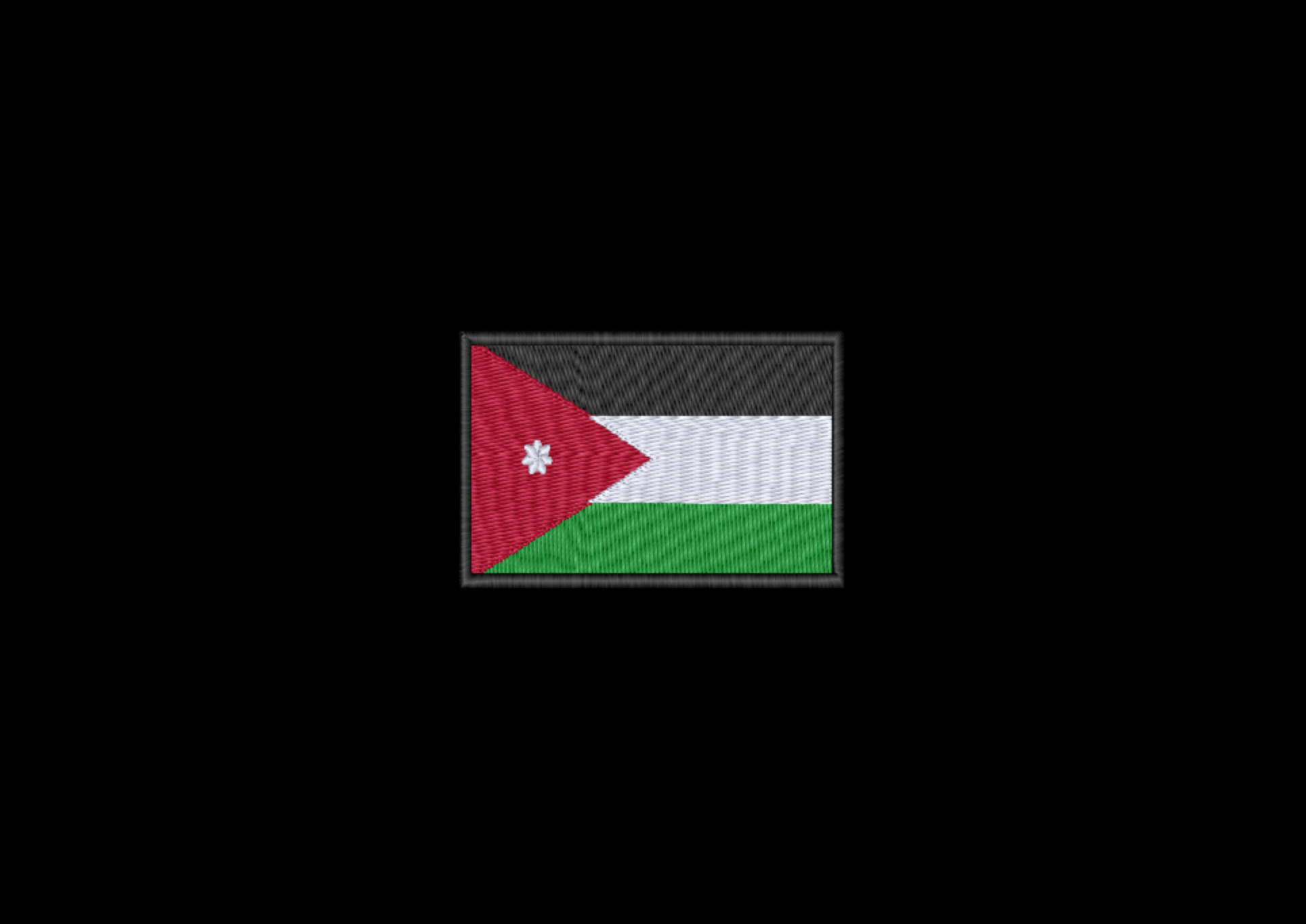 Jordan Flag Patch