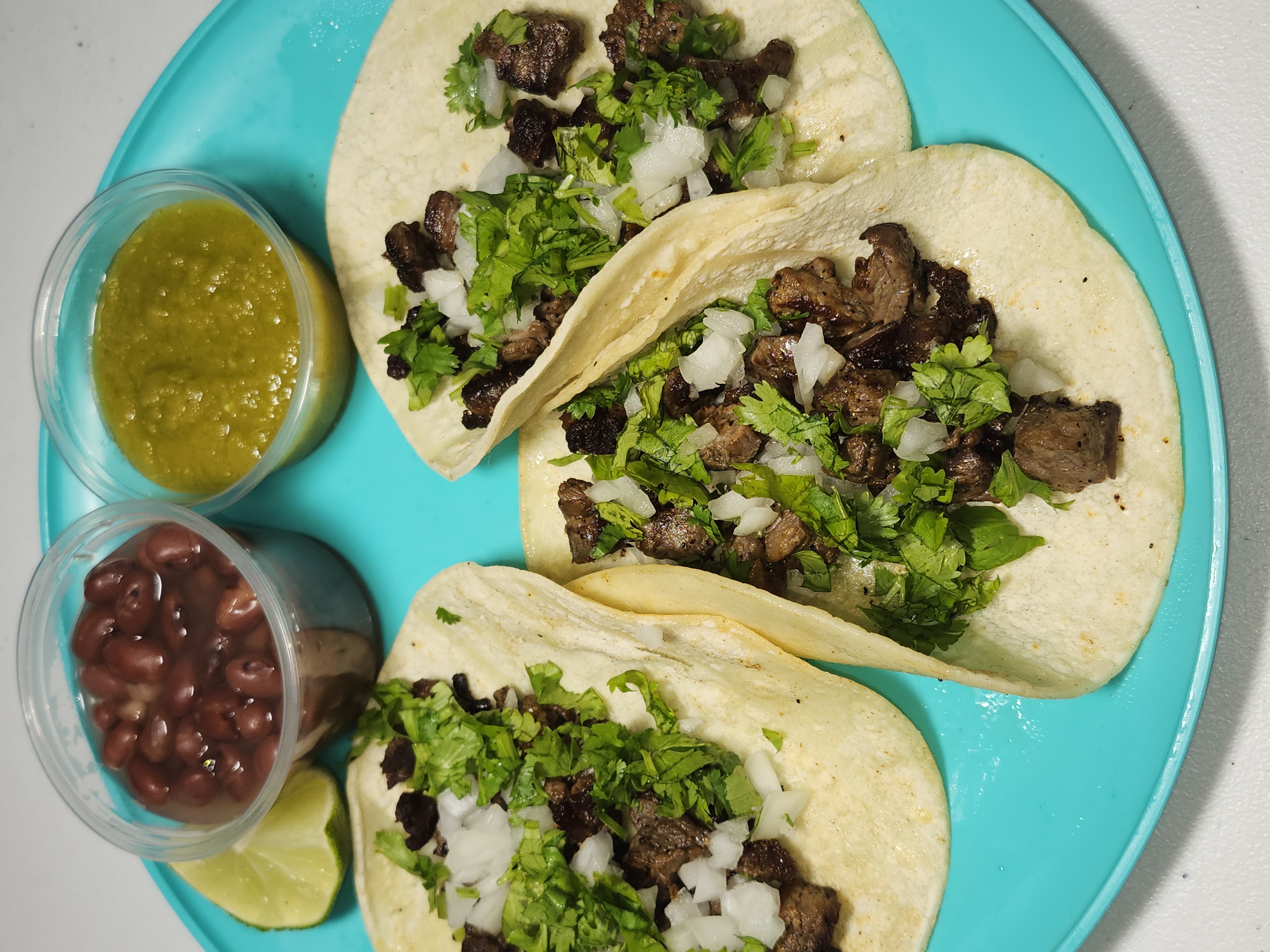 Arranged Food and Objects