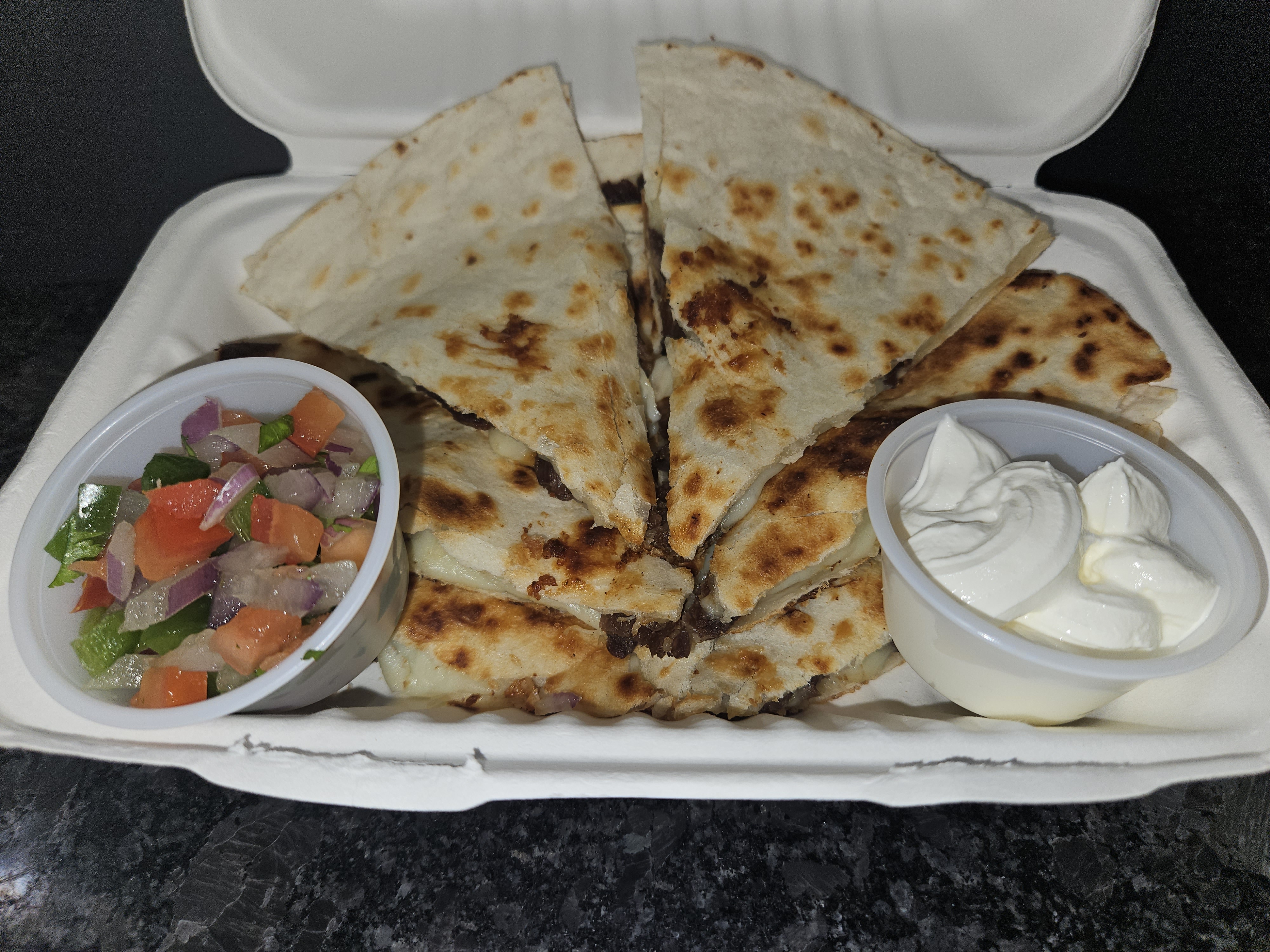 Arranged Food and Objects