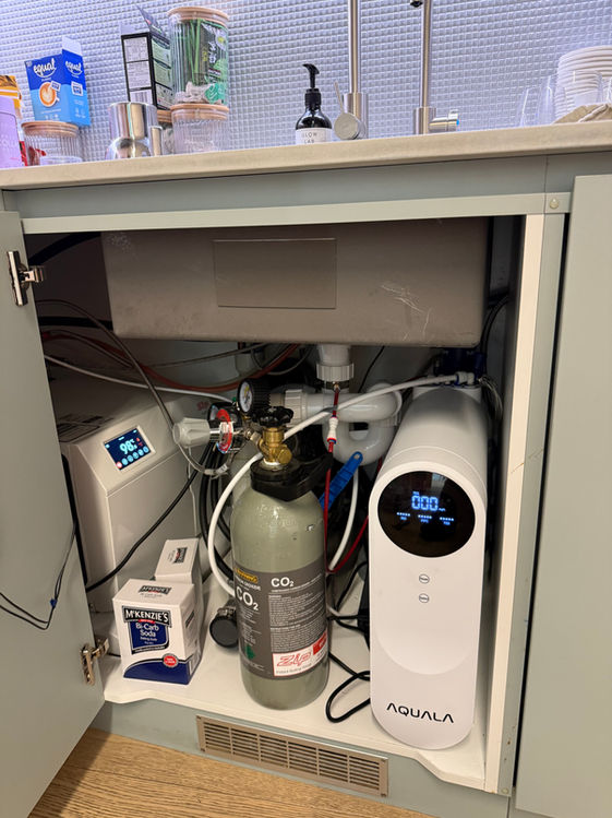 Aquala P500 with Zip and Mineral Tap Water Installation