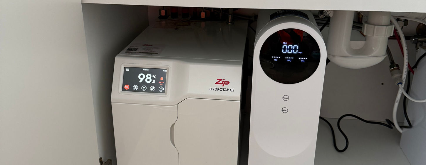 Aquala P500 with Zip Tap Installation