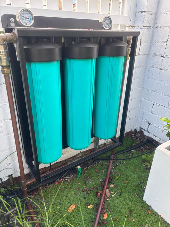 Three Stage Whole House Filtration System