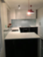 Single Color Paint Splashback
