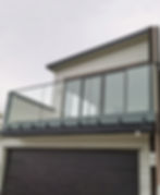Gutter Mini Post Glass Balustrade