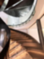 Curve Balustrade on Spiral Staircase