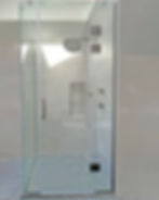 Frameless Square Shower