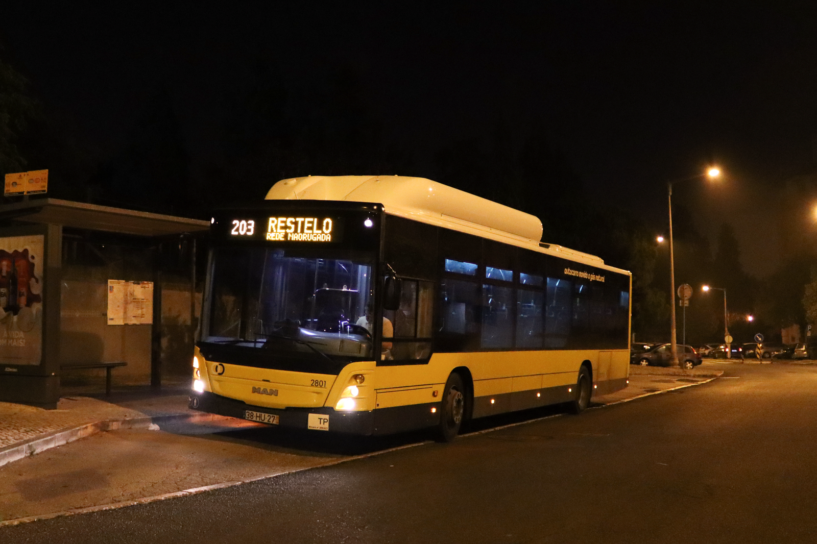 203 altera terminal no Restelo