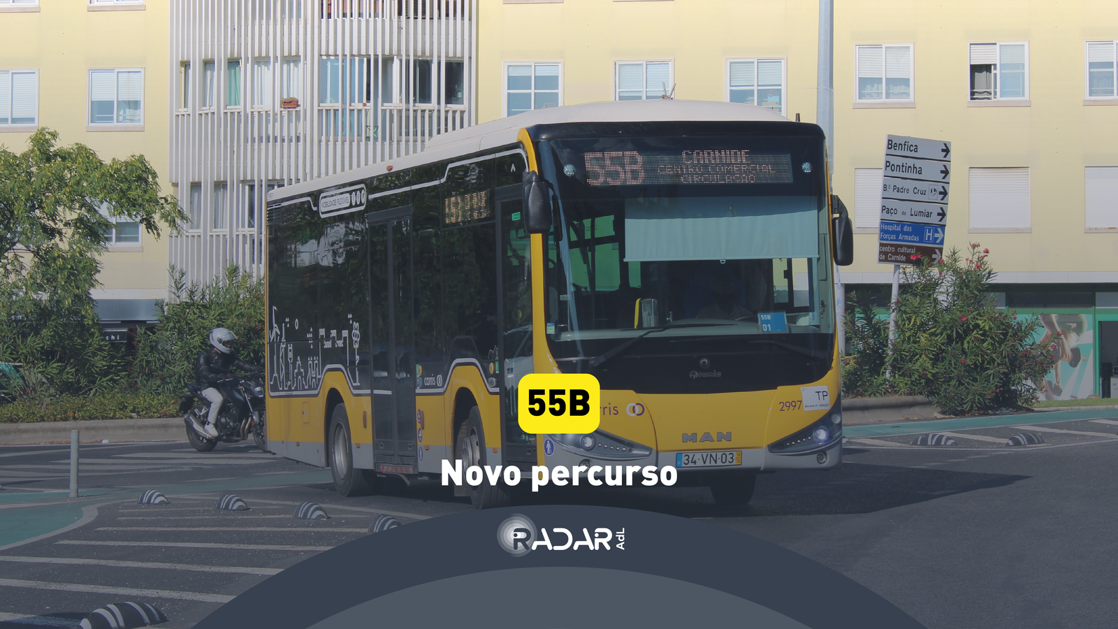 Conheça o novo percurso do 55B