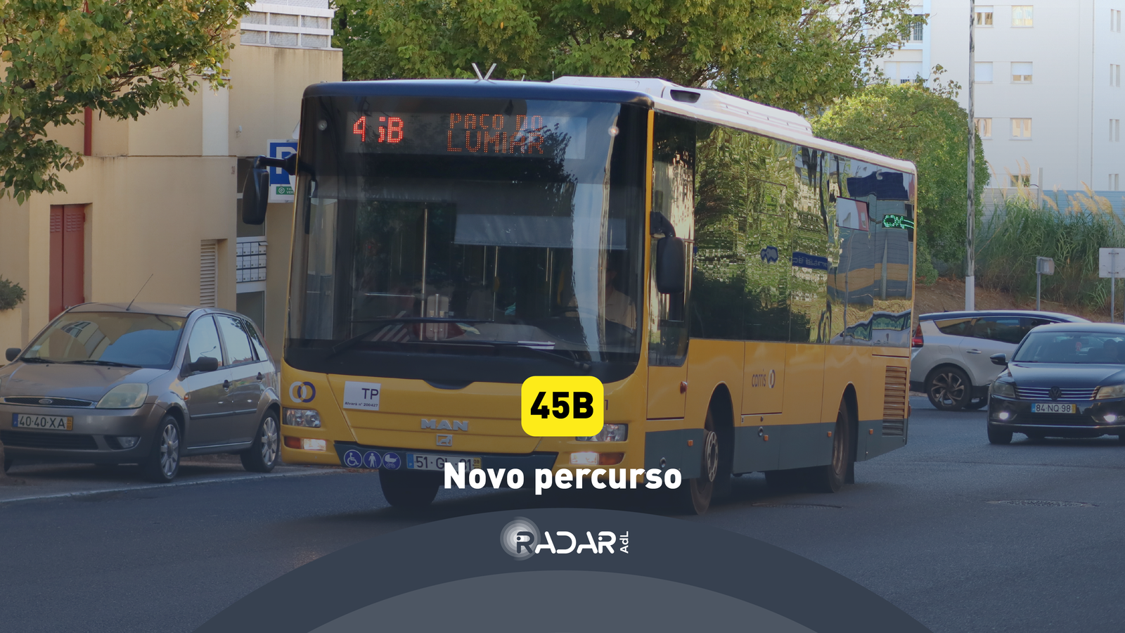 Conheça o novo percurso do 45B