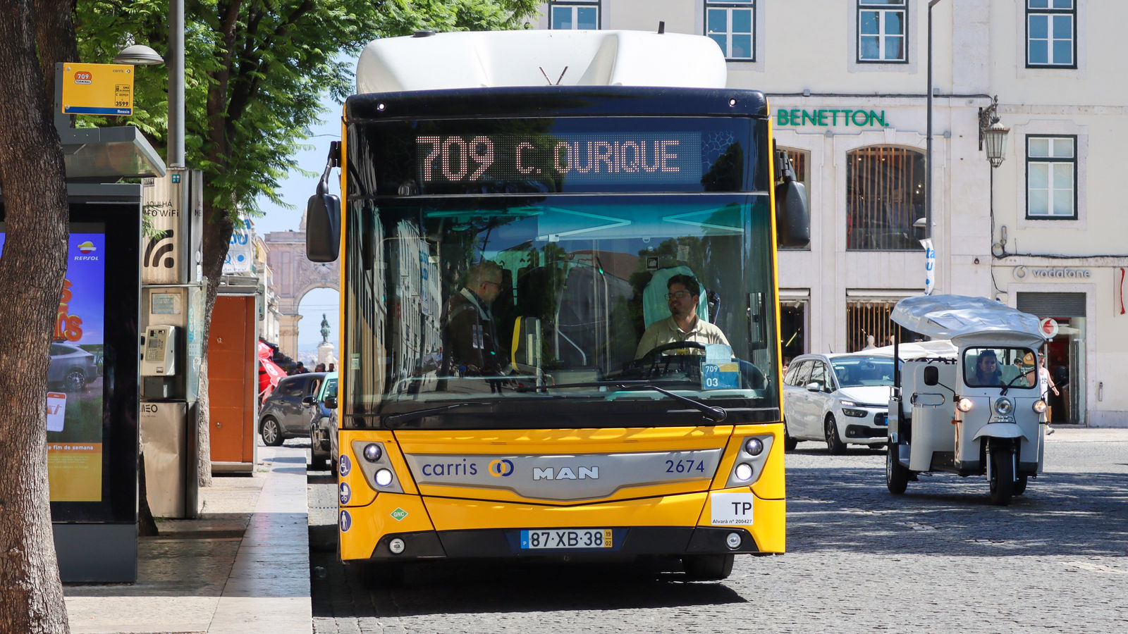 709 prolongado ao Rossio