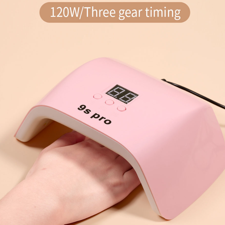 120W Smart UV/LED Nail Lamp for Professional Manicure