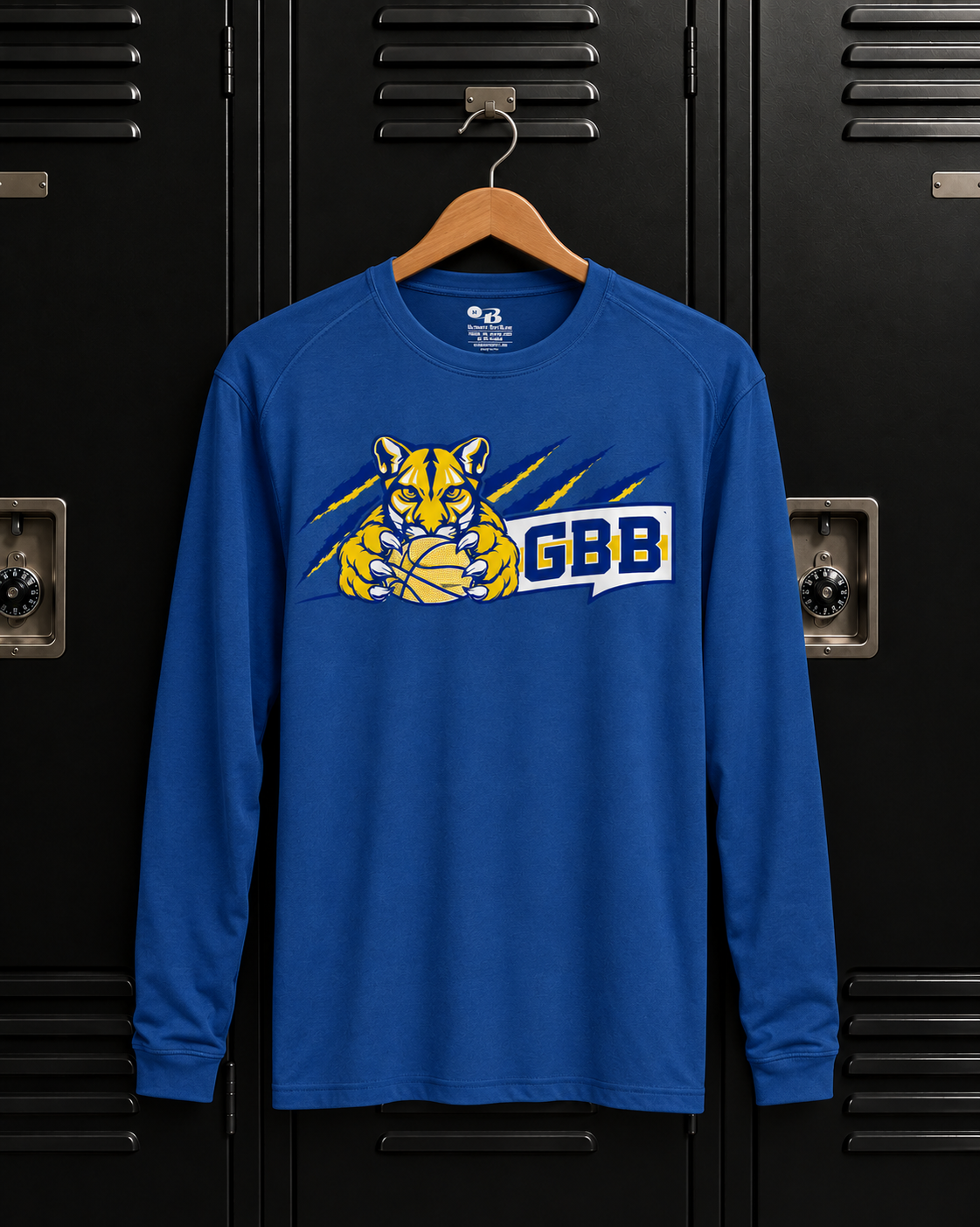 Cougars Girls Basketball Long Sleeve Shirt