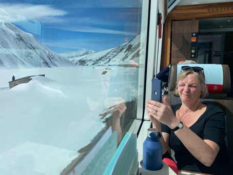 A couple of images from the Glacier  Express