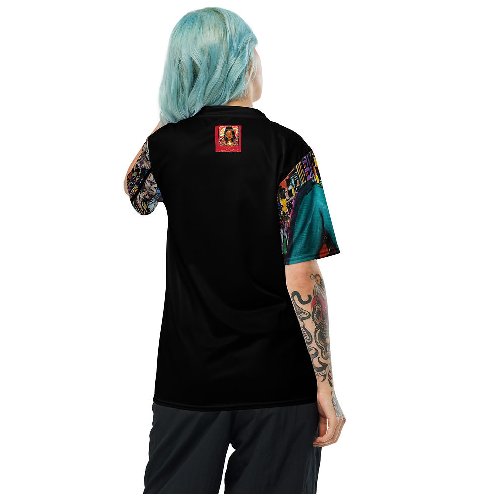 Thumbnail: Alone Mysteria  unisex sports jersey