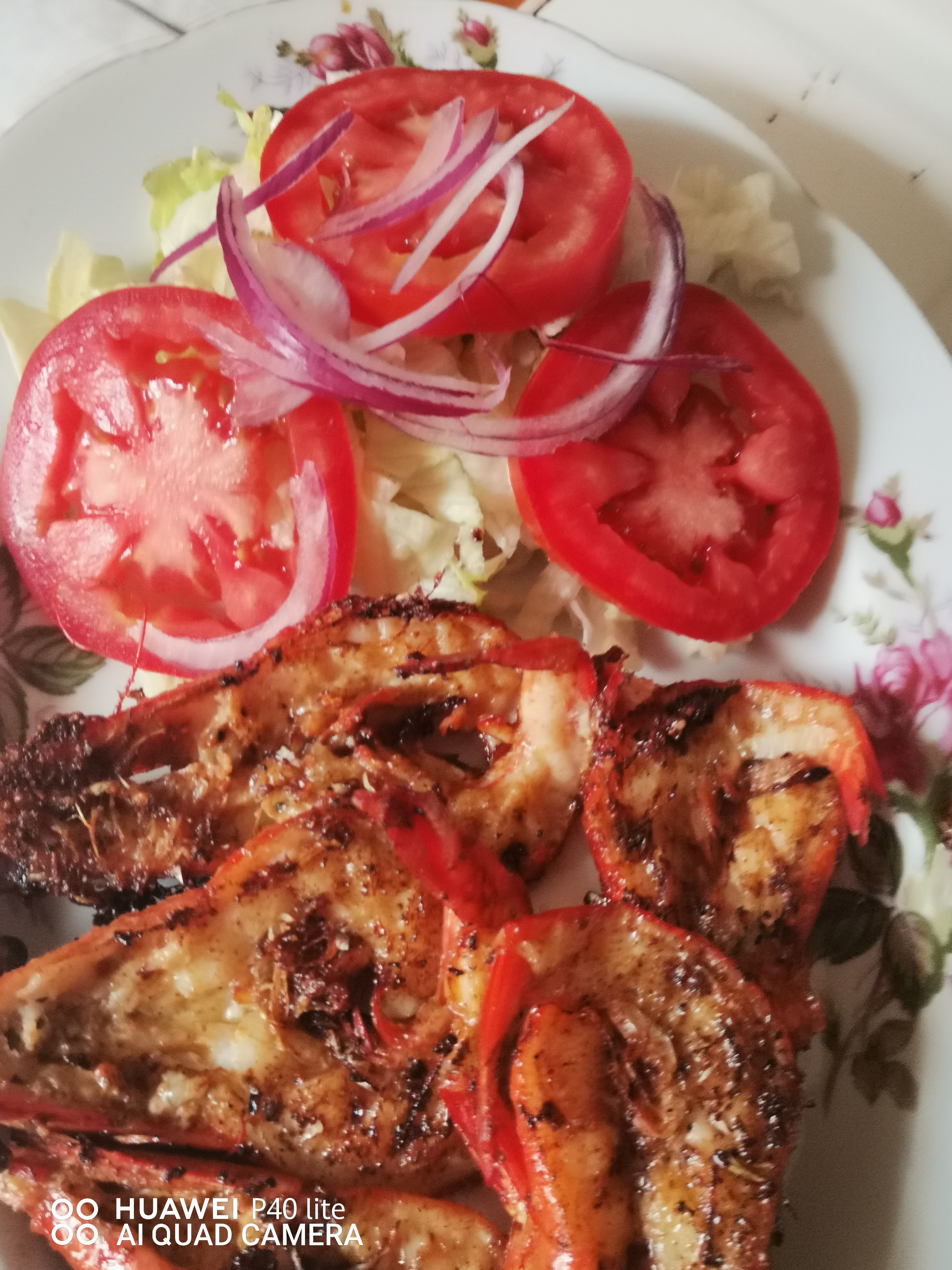 Camarones al mojo de ajo 