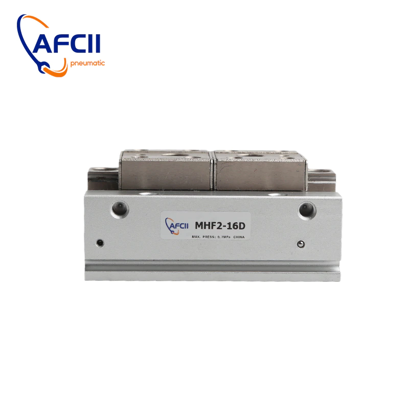 Miniature : Pince pneumatique à profil bas de type SMC MHF2-8D MHF2-12D MHF2-16D MHF2-20