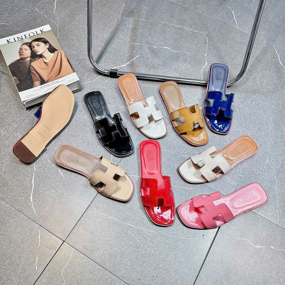 Thumbnail: Vietnam Mix designer slippers size 35 to 39