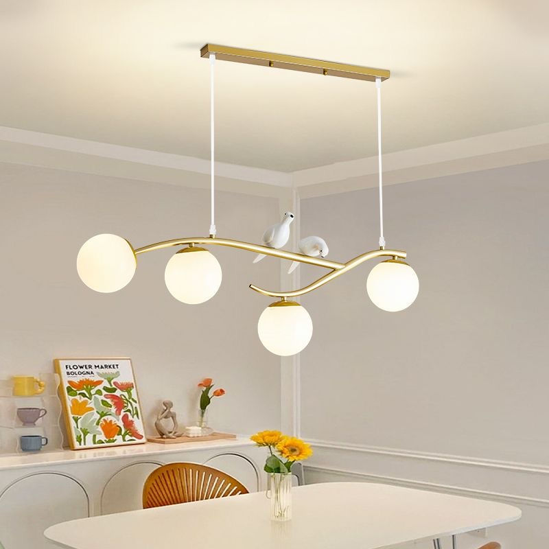 縮圖：Restaurant lamp chandelier light luxury Zhongshan lamp modern simple dining room
