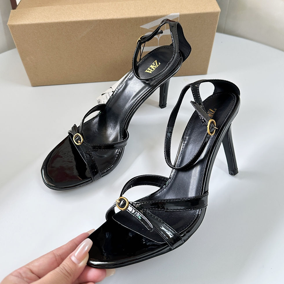 縮圖：Zara heels with box