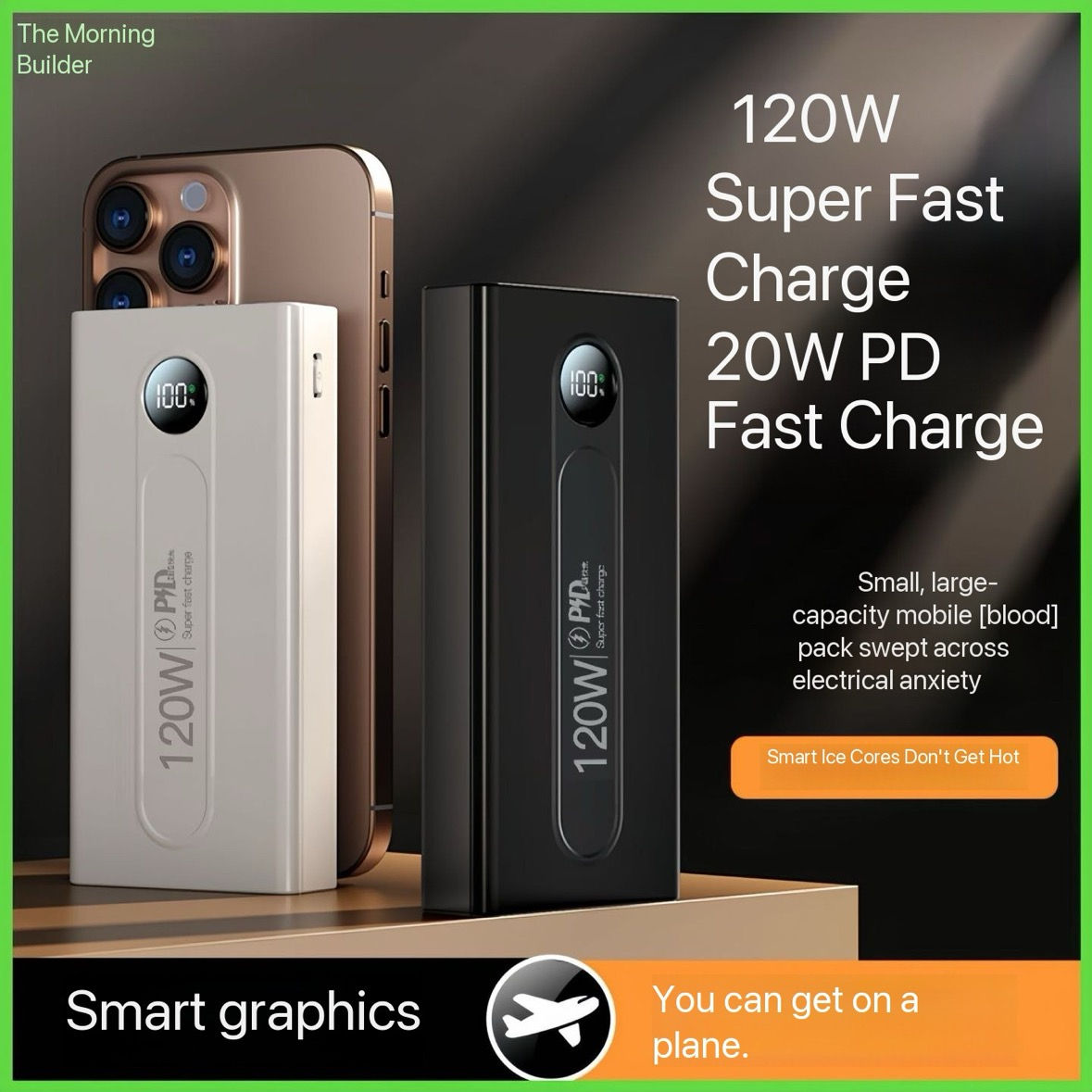 fast charging power bank 20000 mAh large capacity 