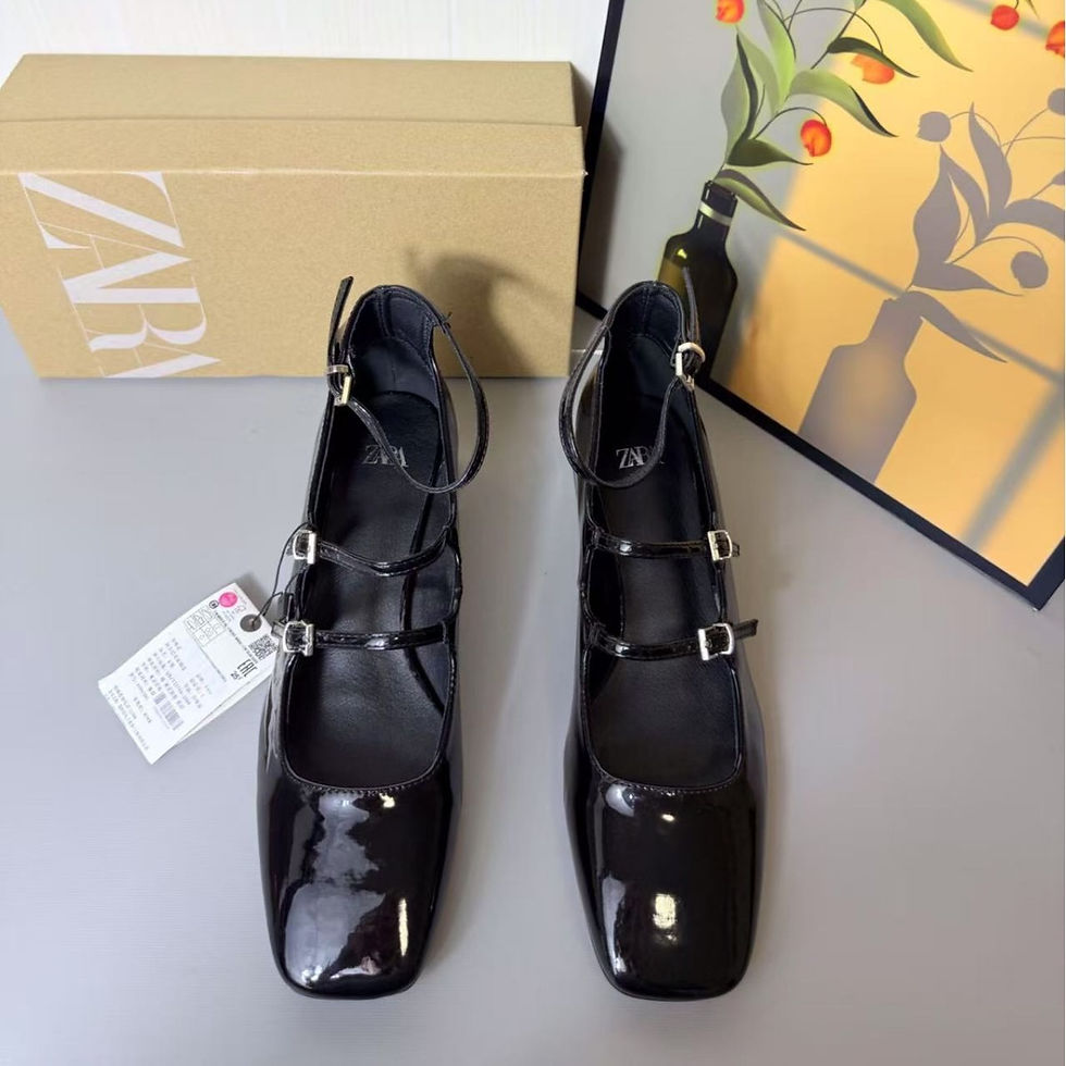 Thumbnail: Summer za thick heel shallow mout