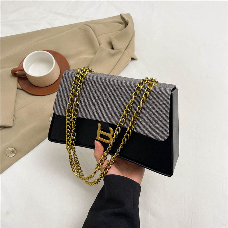 縮圖： bags fashion foreign trade chain shoulder crossbody small square bag 