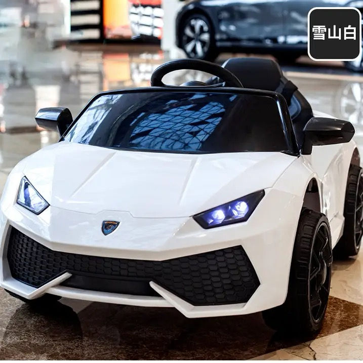 Thumbnail: Large children's electric car car four-wheel remote control 