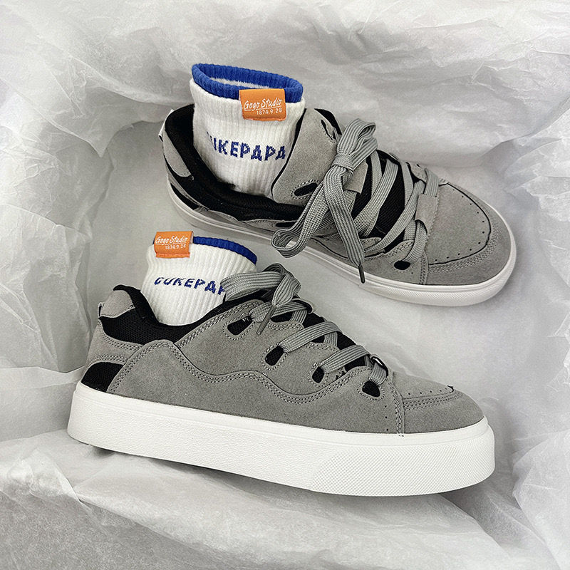 Thumbnail: Hong Kong style niche retro couple canvas shoes 