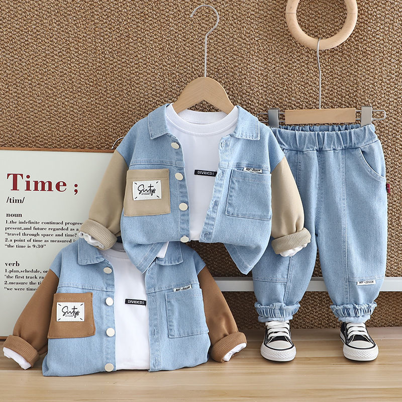 Premium quality Denim Premium Set with T-shirt