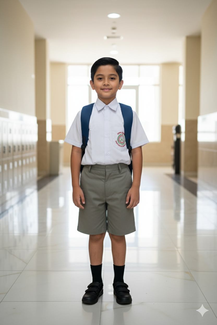 Don Bosco Boy Half Pant Class I - VII