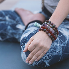 Woman in Lotus Pose