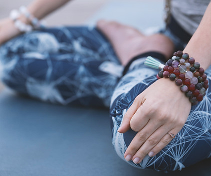Woman in Lotus Pose