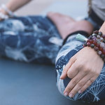Woman in Lotus Pose