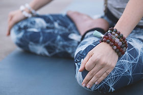 Woman in Lotus Pose