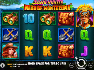 Game Pragmatic Play : Jane Hunter and the Mask of Montezuma