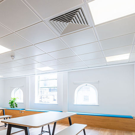 Air conditioning and under floor trunking on 3rd floor of Bridgegate House, 124-126 Borough High Street, London, SE1
