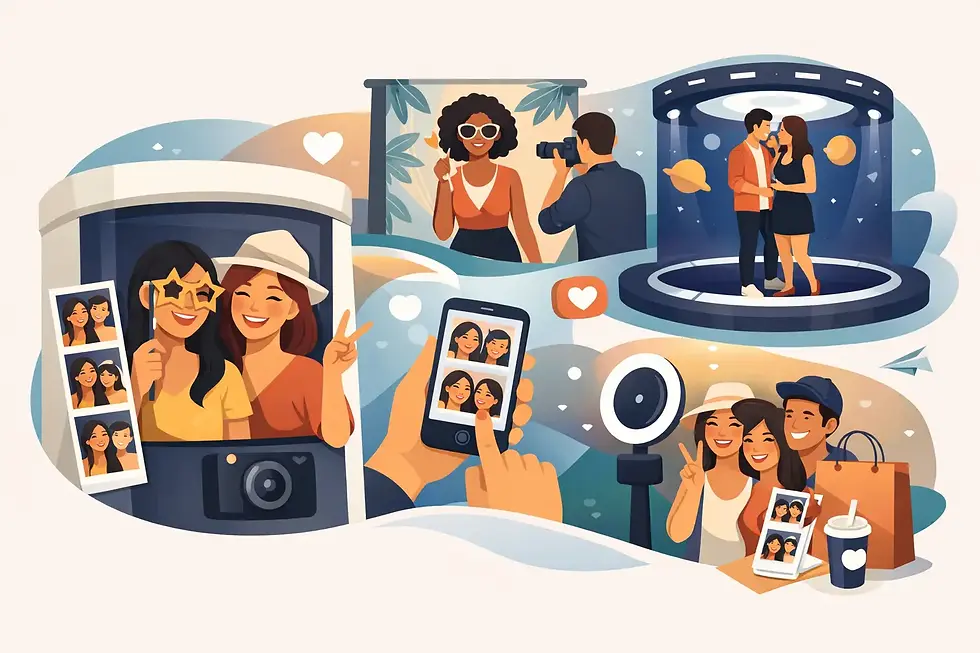 10 Branded Photo Booth Examples That Get Shared