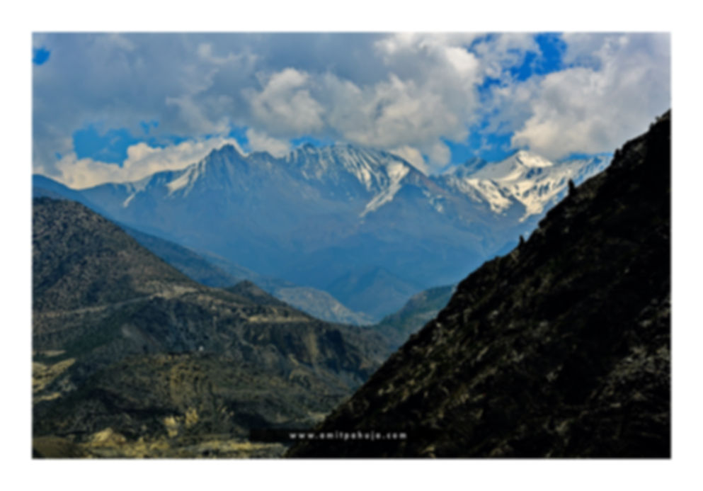 Himalayan Landscape with Snowpeak
