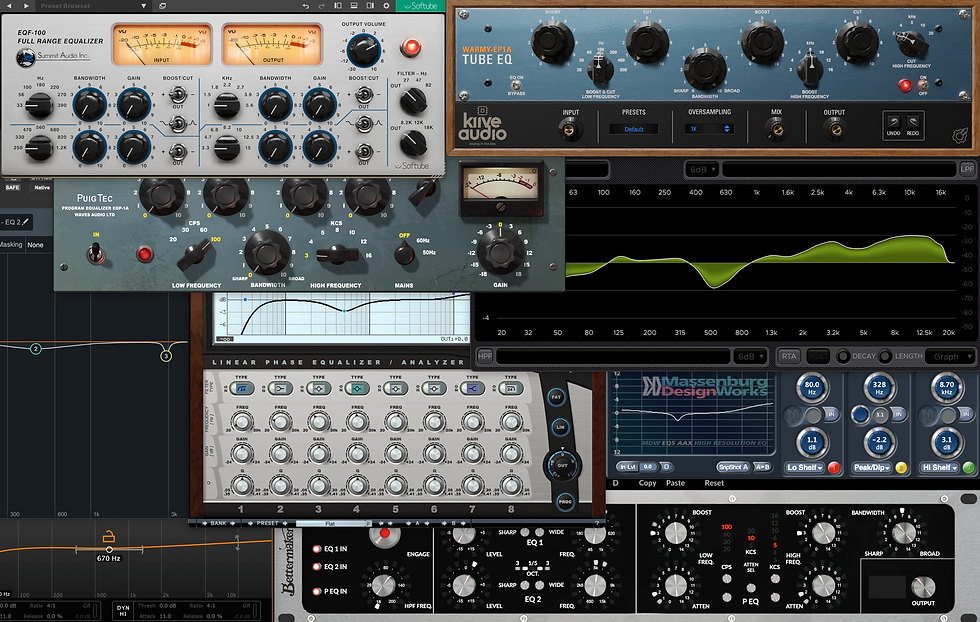 Art of Mixing: EQs