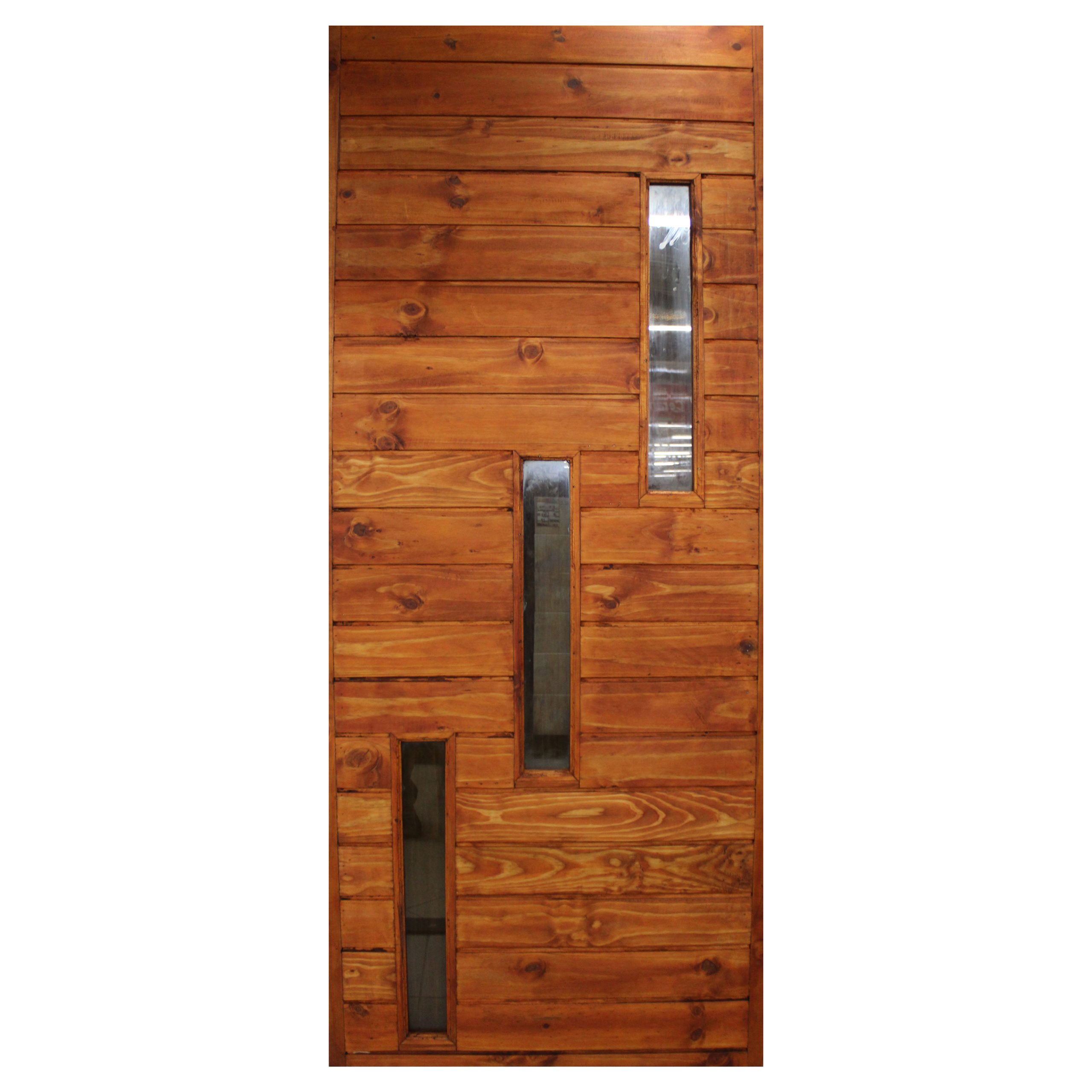 Door MSM Pine 813mm Glass Horizontal


