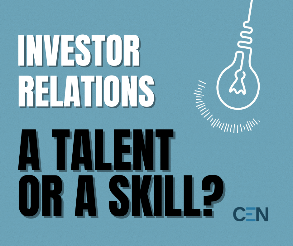Is IR a Talent or a Skill?