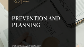 Prevention and Planning