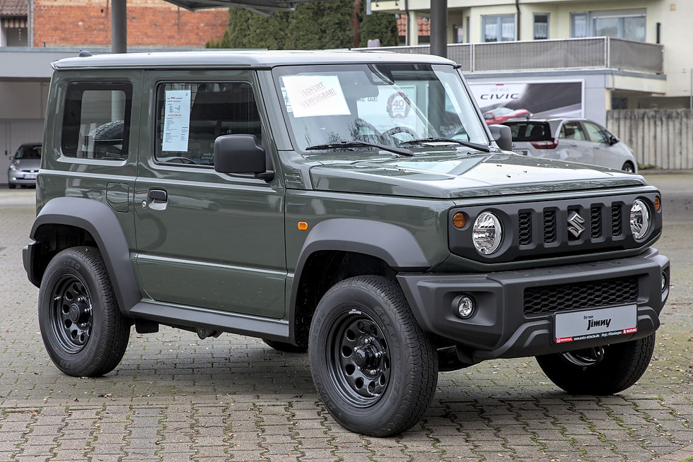 A 4th generation Suzuki Jimny for sale.