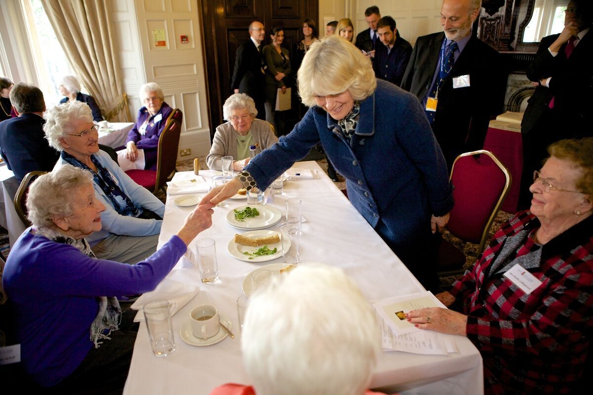 With HRH The Duchess of Cornwall