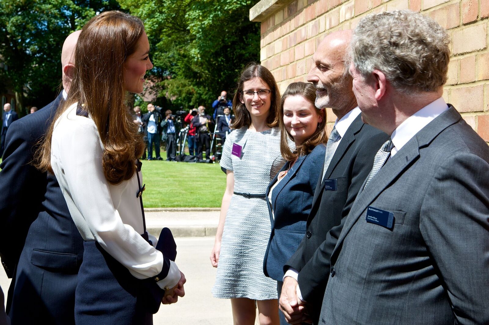 Meeting HRH The Duchess of Cambridge