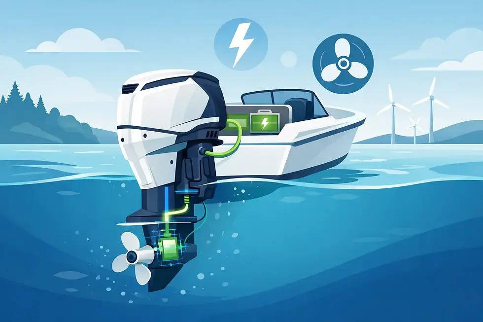 How Do Electric Outboard Motors Work?